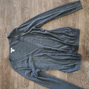 Womens charcoal cardigan